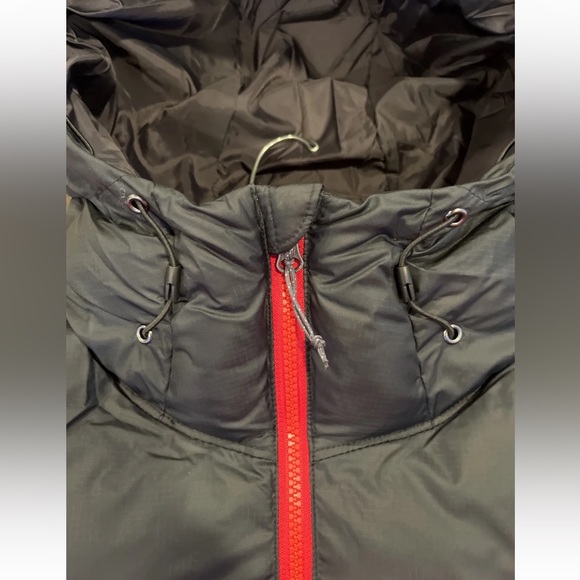 Columbia Puffect Parka Hooded Jacket Mens Medium Red Puffer Insulated New Tags - Picture 12 of 16